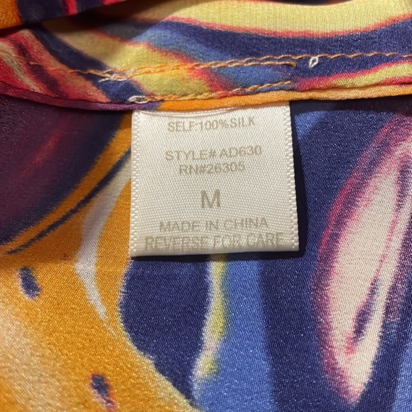 Line & Dot Silk Maxi Grecian Drape Dress🖤 - Picture 11 of 11